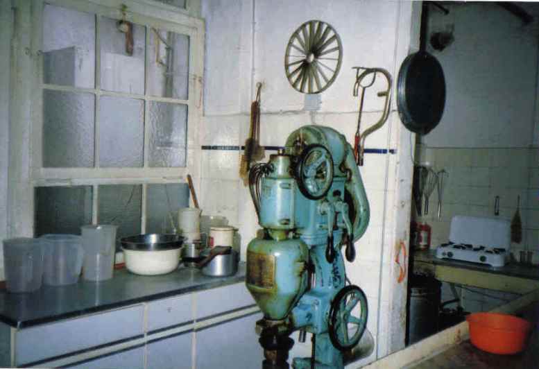 Anschlagemaschine aus den 1930-igern