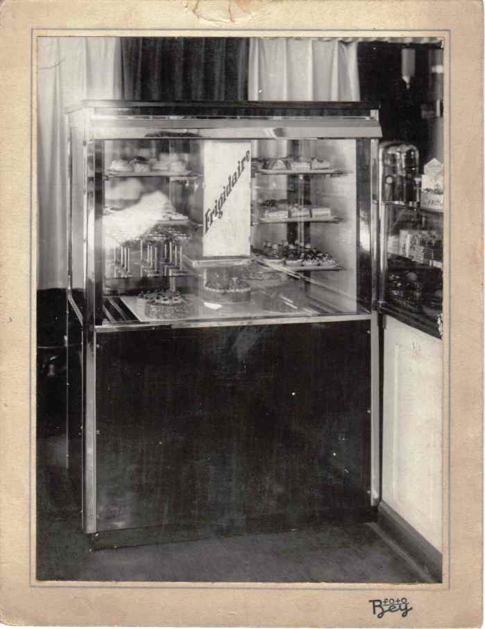 Frigidaire-Kühlung- 1930 Cafe Olers Frigidair aus dem Jahr 1930